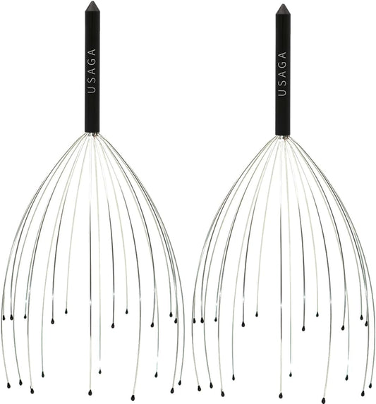 USAGA 20 Fingers Scalp Massager: Stress Relief