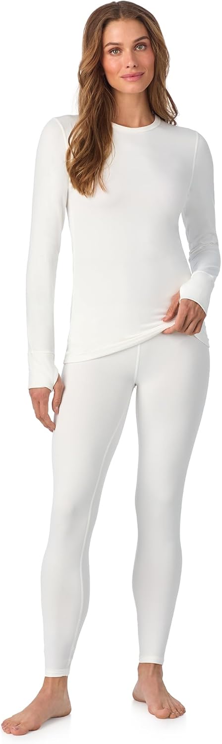 Cuddl Duds Womens Fleece Lined Thermal Base Layer Set Review