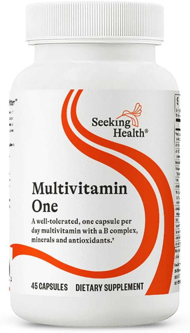 Seeking Health Multivitamin One - Zinc, B12 & A for Aging