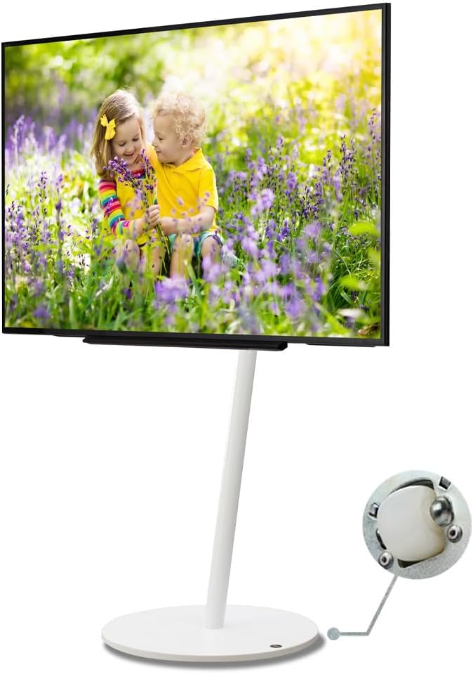 WALL A2 Low Type Rolling Portable TV Stand for 24-55 Inch TVs