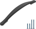 Matte Black Cabinet Pulls 5 in CC Handles 10-Pack - Durable Zinc Alloy