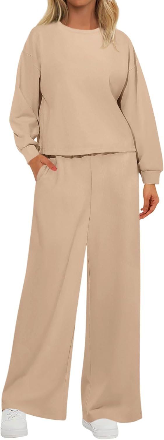 MASCOMODA Womens Fall Sweatsuits Two Piece Sets for Comfort
