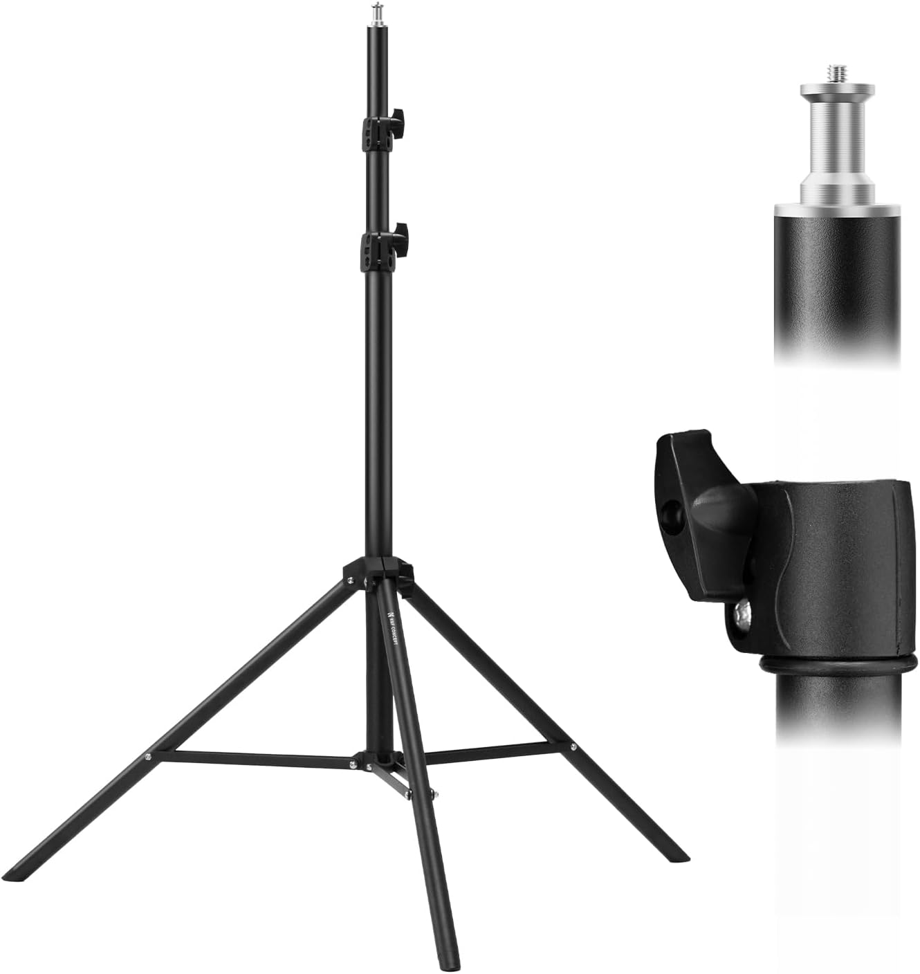 K&F CONCEPT Light Stand for Photography - 9.1ft Portable Tripod