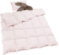 Toddler Comforter Baby Down Blanket 45x60in - Lightweight All-Season