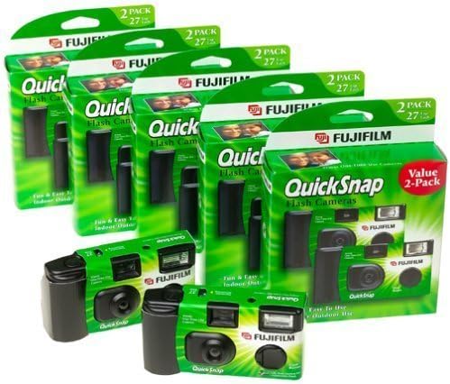 Fujifilm QuickSnap Flash 400 One Time Use 35mm Camera Review