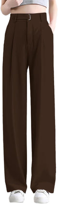 Betusline Women's Wide Leg Pants Business Casual - Comfortable Office