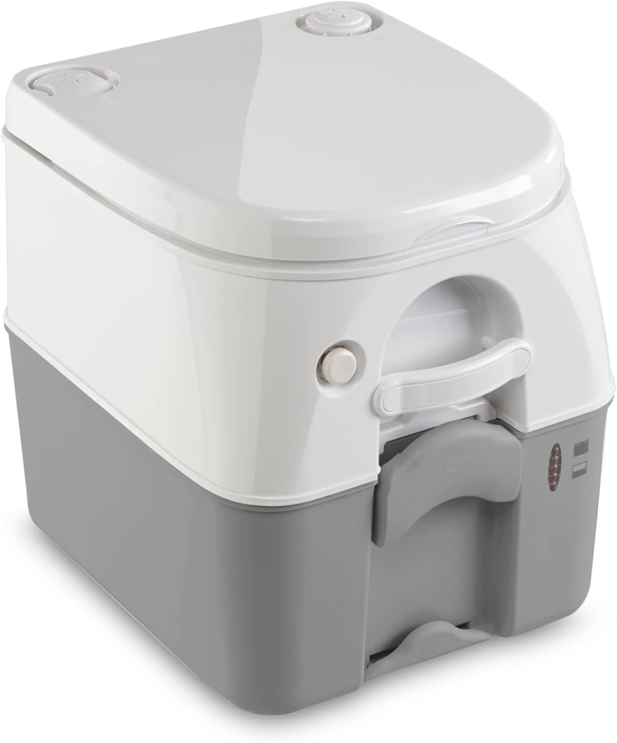 Dometic 976 Portable Toilet - Full-Size Seat & Pressurized Flush