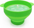Topincn Collapsible Silicone Popcorn Popper - Easy Popping
