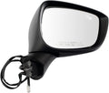 TRQ Passenger Side Mirror Power Paint to Match for Mazda CX-3
