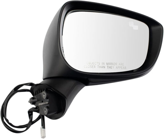 TRQ Passenger Side Mirror Power Paint to Match for Mazda CX-3