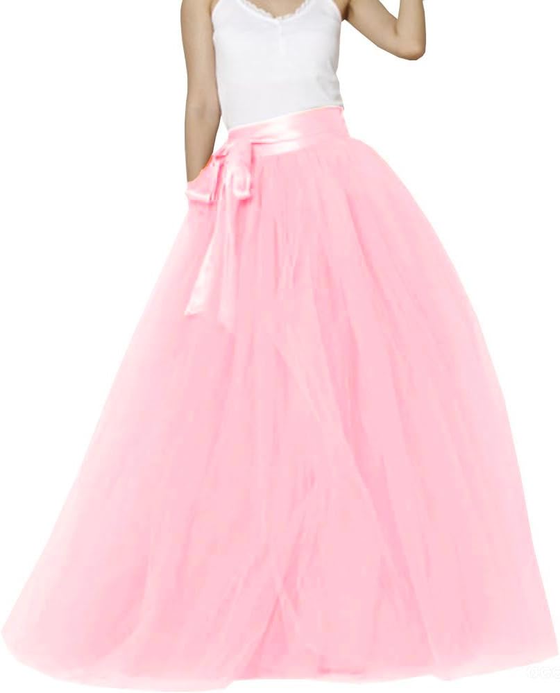 EllieHouse Womens Long Tutu Party Evening Tulle Skirt PC05 Review