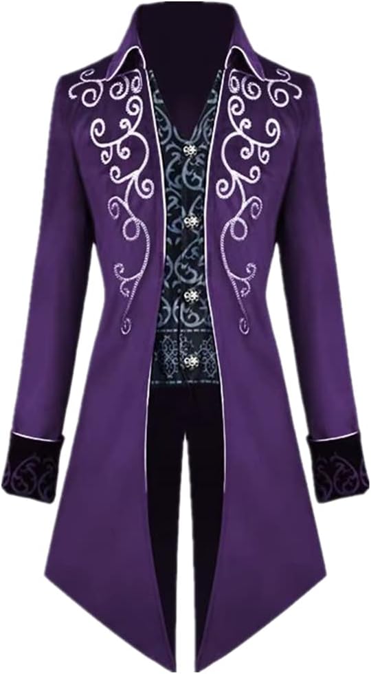 Apocrypha Men's Medieval Steampunk Tailcoat Gothic Jackets