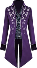Apocrypha Men's Medieval Steampunk Tailcoat Vampire Gothic Frock Coat