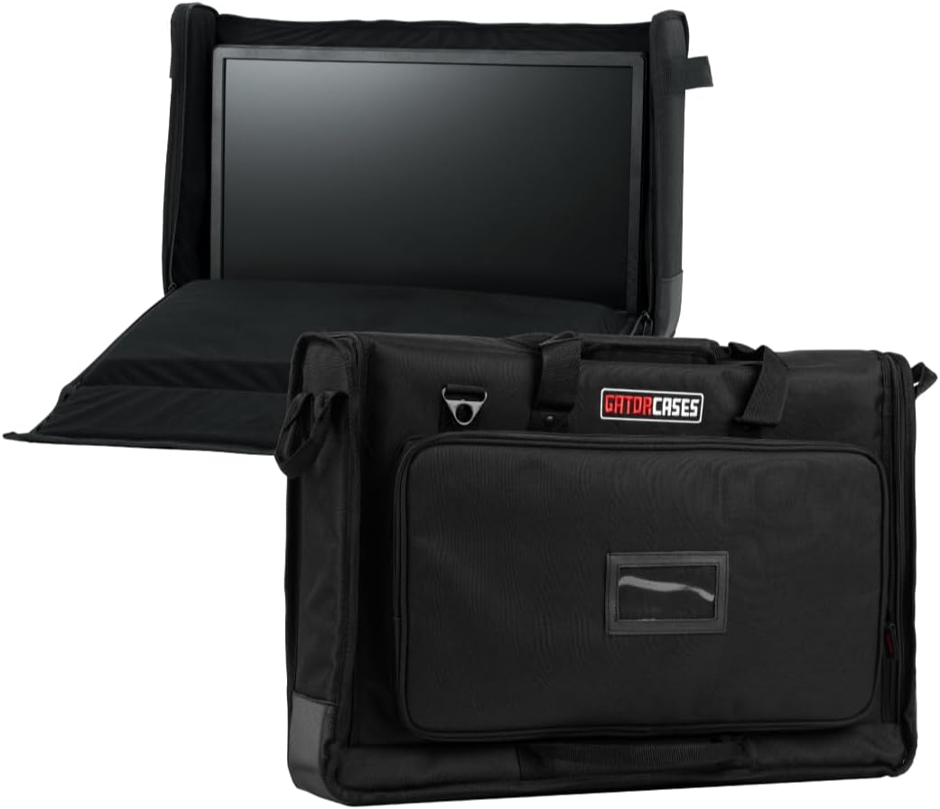 Gator Cases Padded Nylon Carry Tote Bag for 19in-24in Screens