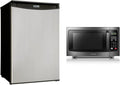 Danby 4.4 Cu.Ft. Mini Fridge + Toshiba 1.2 Cu Ft Microwave - Compact
