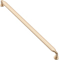 Alzassbg 10 in Brushed Gold Cabinet Handles - Modern Arch Pulls