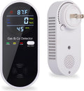 Plug in Carbon Monoxide and Natural Gas Detector for Safety