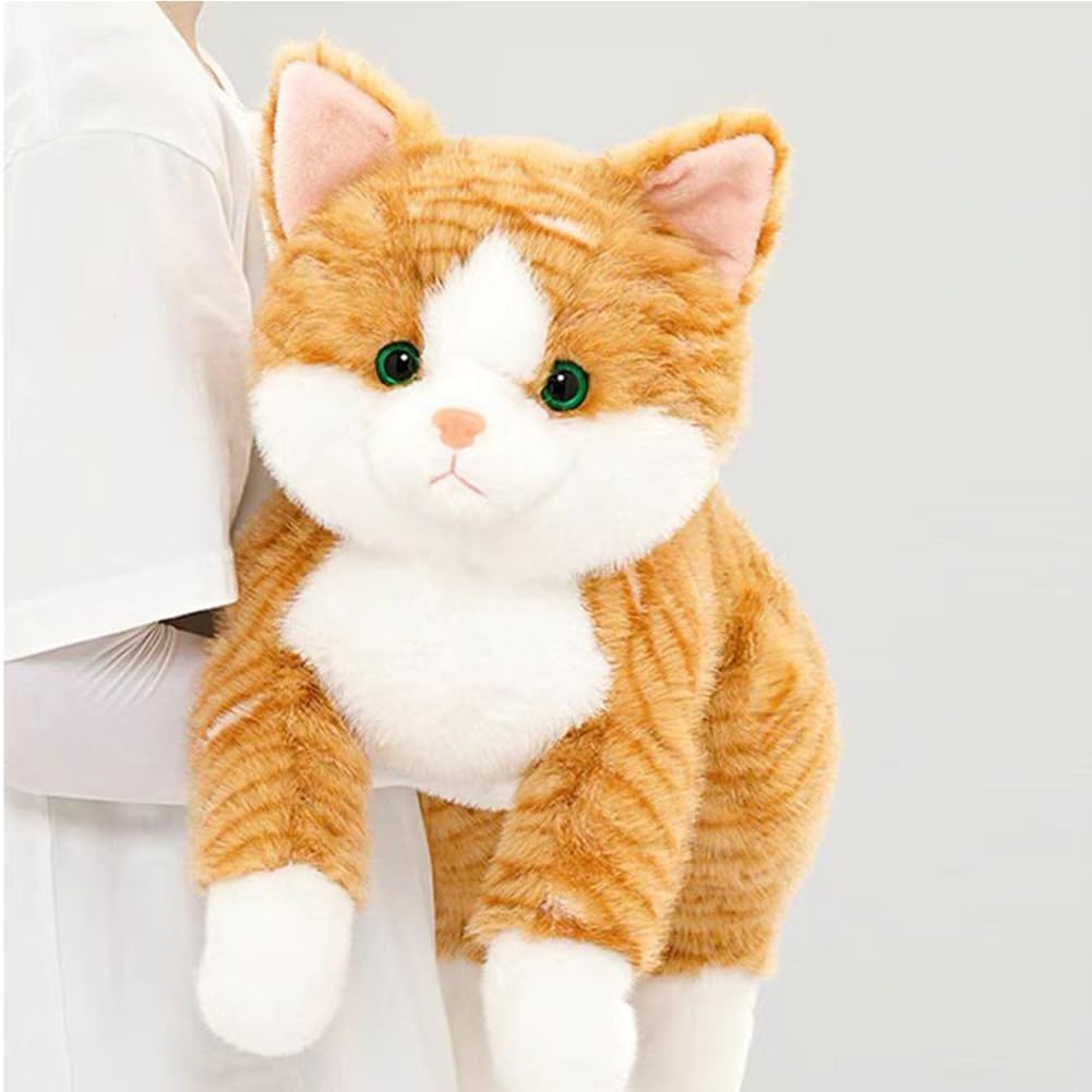 Large Weighted Stuffed Cat 5Lbs 26in for Stress Relief Comfort