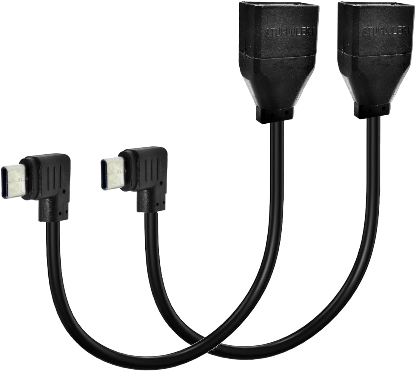 25cm 2-in-1 USB C Adapter - OTG Enabled