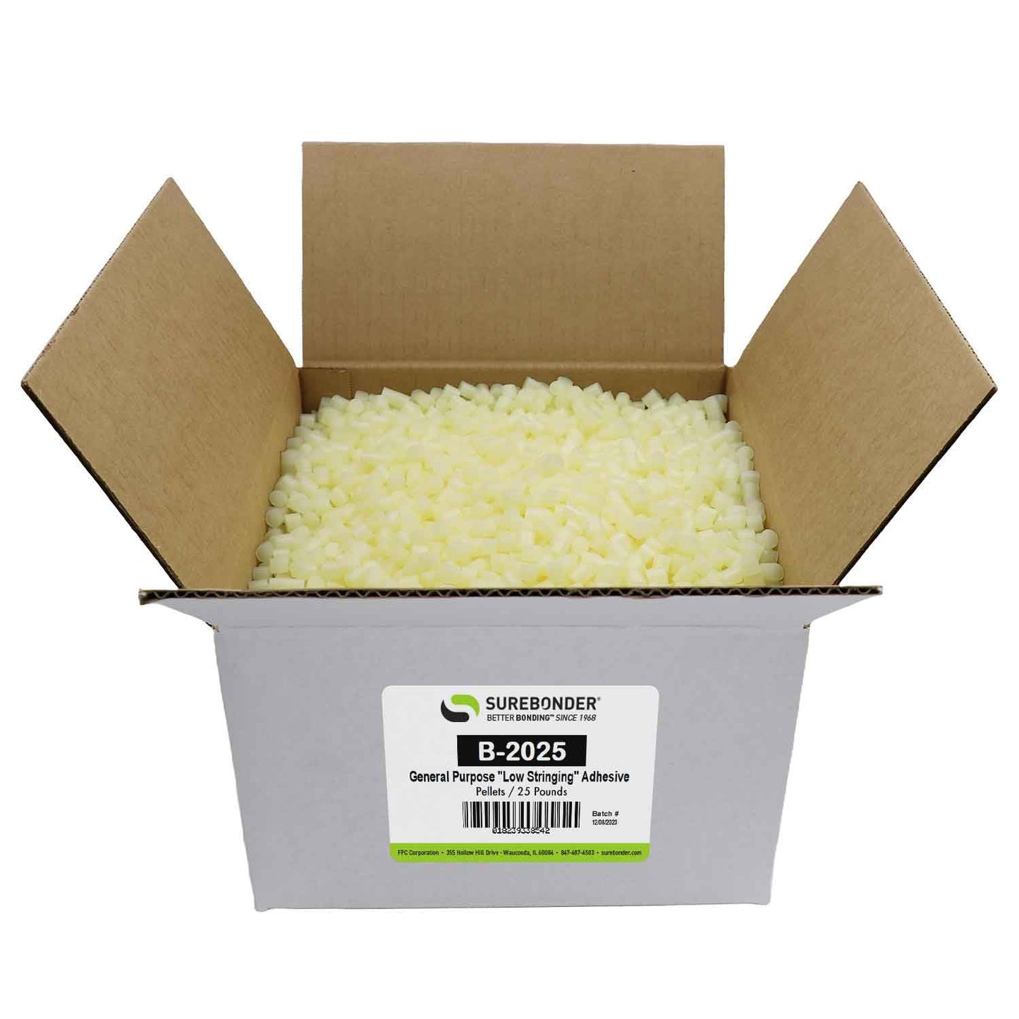 Surebonder B-2025 Low Stringing Hot Melt Pellets for Crafting