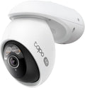 Tapo 4K 8MP Wired Pan/Tilt Outdoor Security Camera - Clear 4K