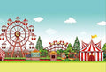 Yeele 12x8ft Fairground Photo Backdrop for Kids Portraits