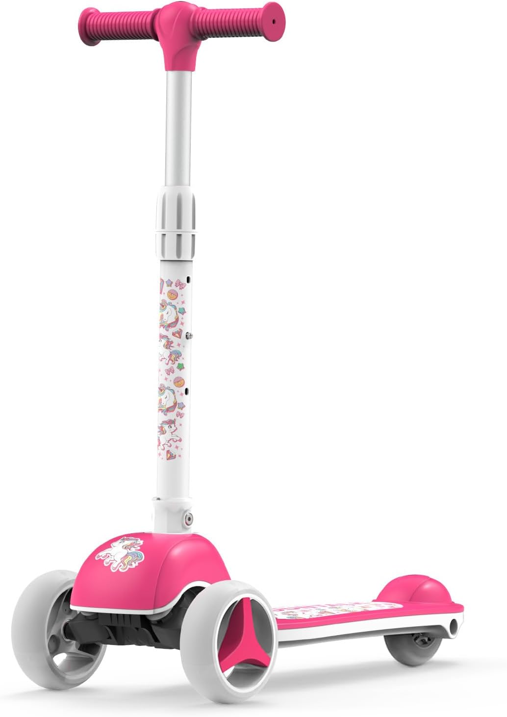 MOUNTALK Kids Scooter for Ages 1-12 Years with LED Wheels