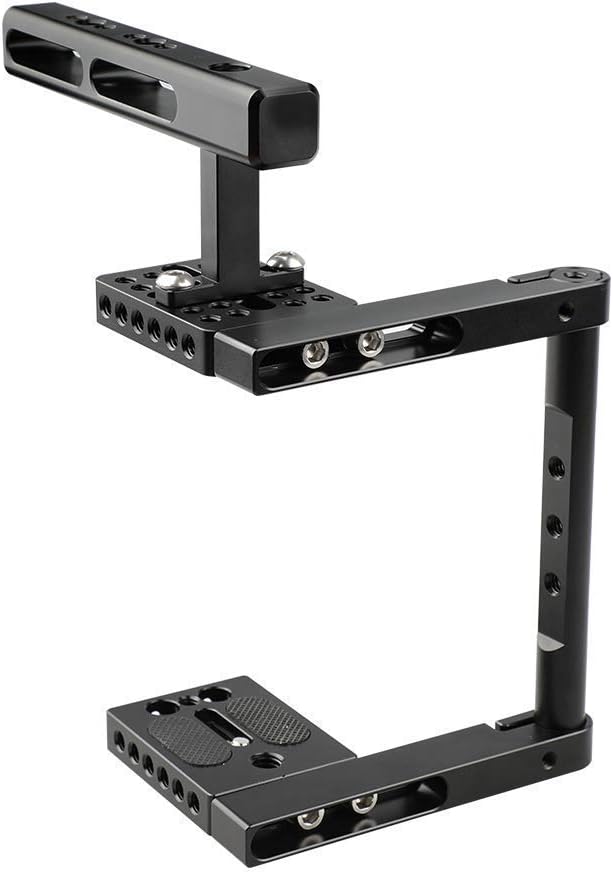 CAMVATE Basic Camera Cage Rig with Top Handle for Universal Use