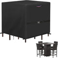 5 Pieces Patio Dining Set Covers - Waterproof Heavy-Duty 66x66x35 in