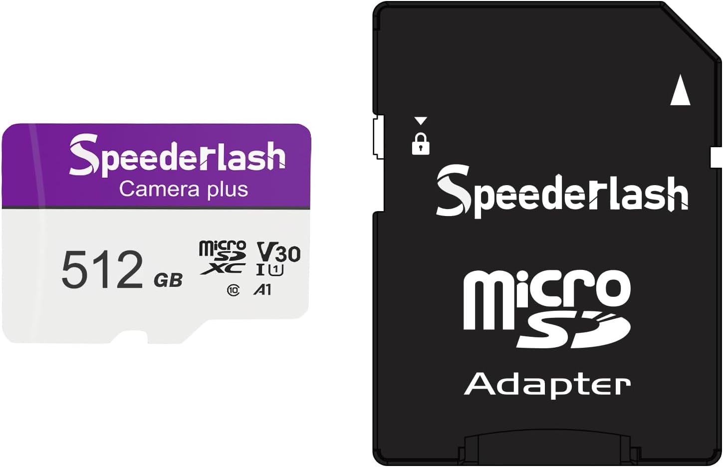 512GB Micro SDXC Memory Card - 100MB/s Read Speed - 4K&5K Video - Waterproof - Security Cam