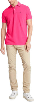 Tommy Hilfiger Men's Cotton Pique Polo Shirt in Regular