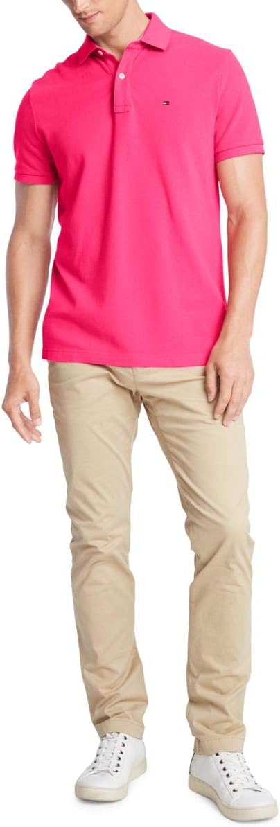 Tommy Hilfiger Men's Short Sleeve Cotton Pique Polo Shirt Review