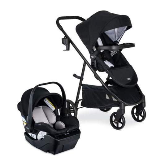 Britax Willow Brook Baby Travel System - 4-in-1 Stroller-Seat Combo