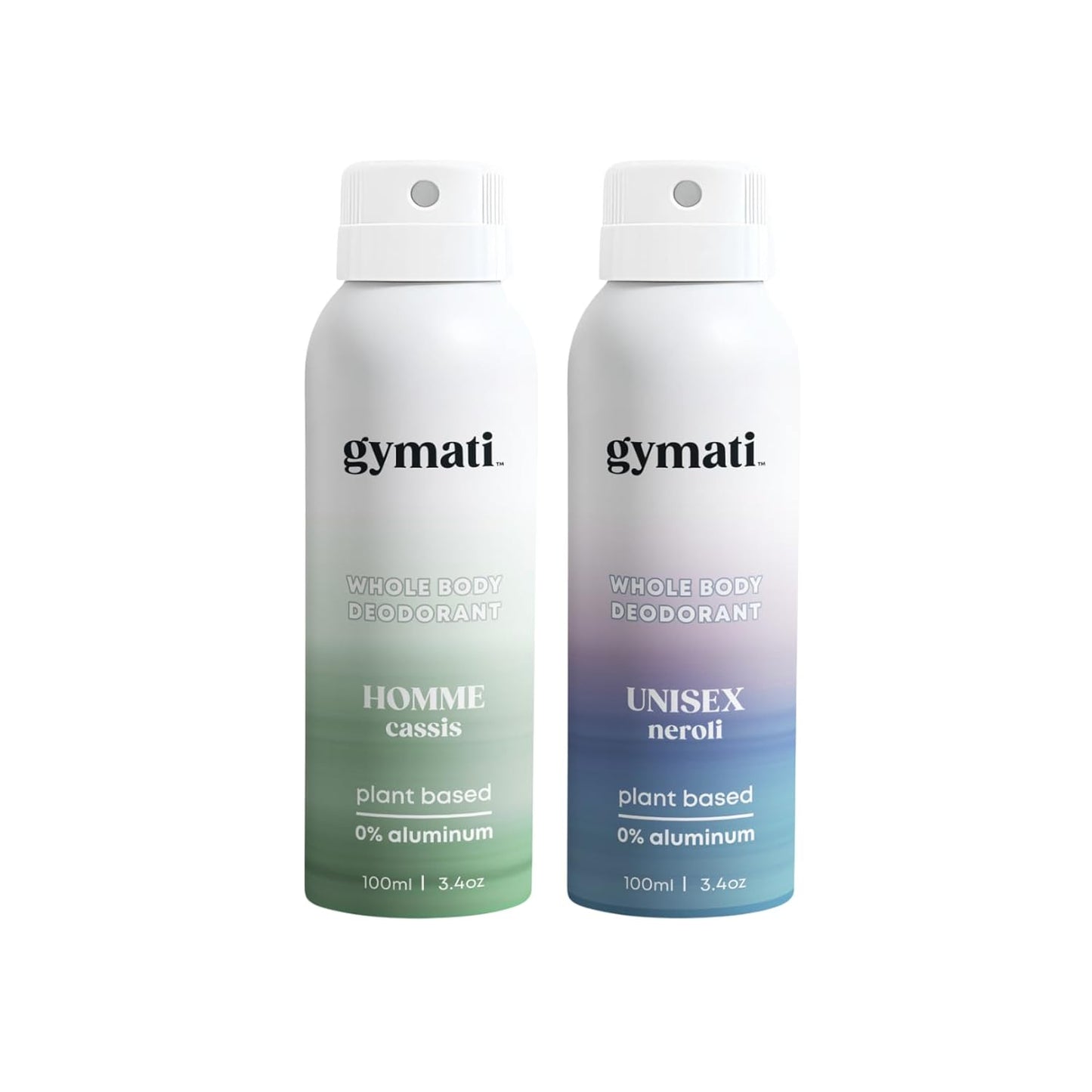 Fitness Deodorant Spray for Men & Women - Aluminum-Free Formula