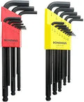 Balldriver L-Wrench Set DoublePK - Ball End Hex Keys for Blind