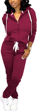 CLOCOR Track Suits for Women Set - Casual 2 Piece Outfits Comfort Soft