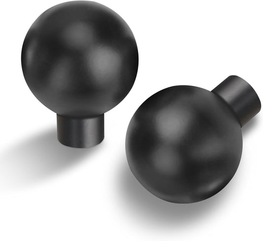 10 Pack Matte Black Cabinet Knobs for Timeless Elegance