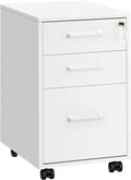 SONGMICS File Cabinet with Lock for A4 and Legal Documents
