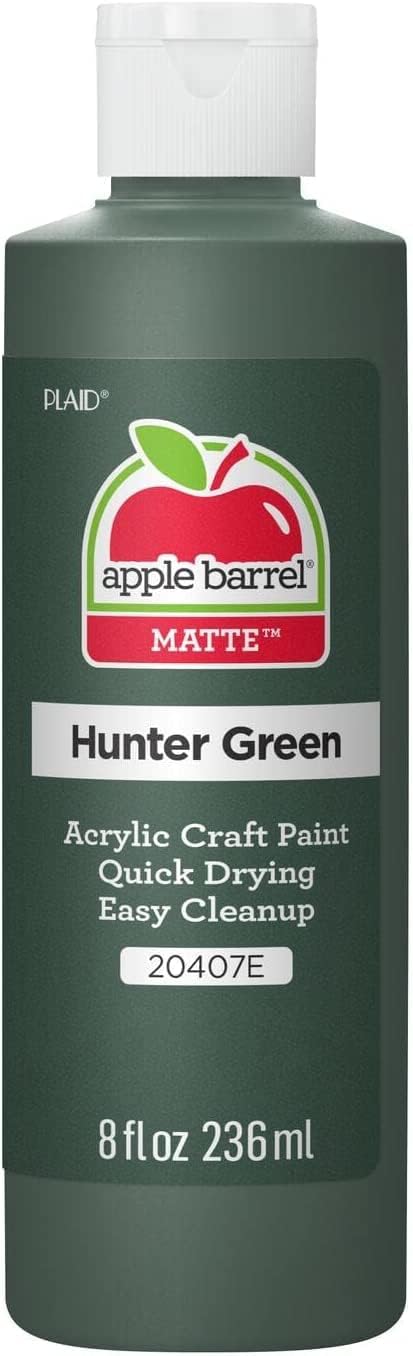 Vibrant Hunter Green Acrylic Paint - 8 oz
