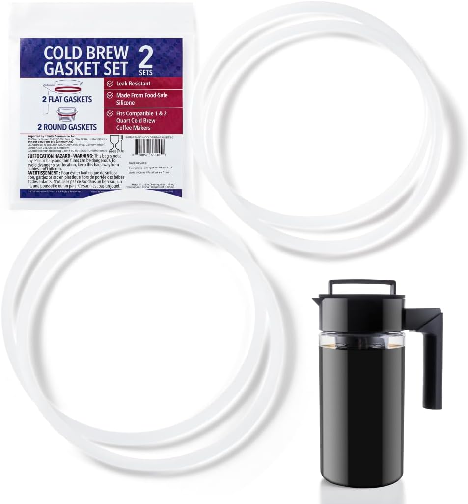 Enhance Taste: IMPRESA Cold Brew Gaskets