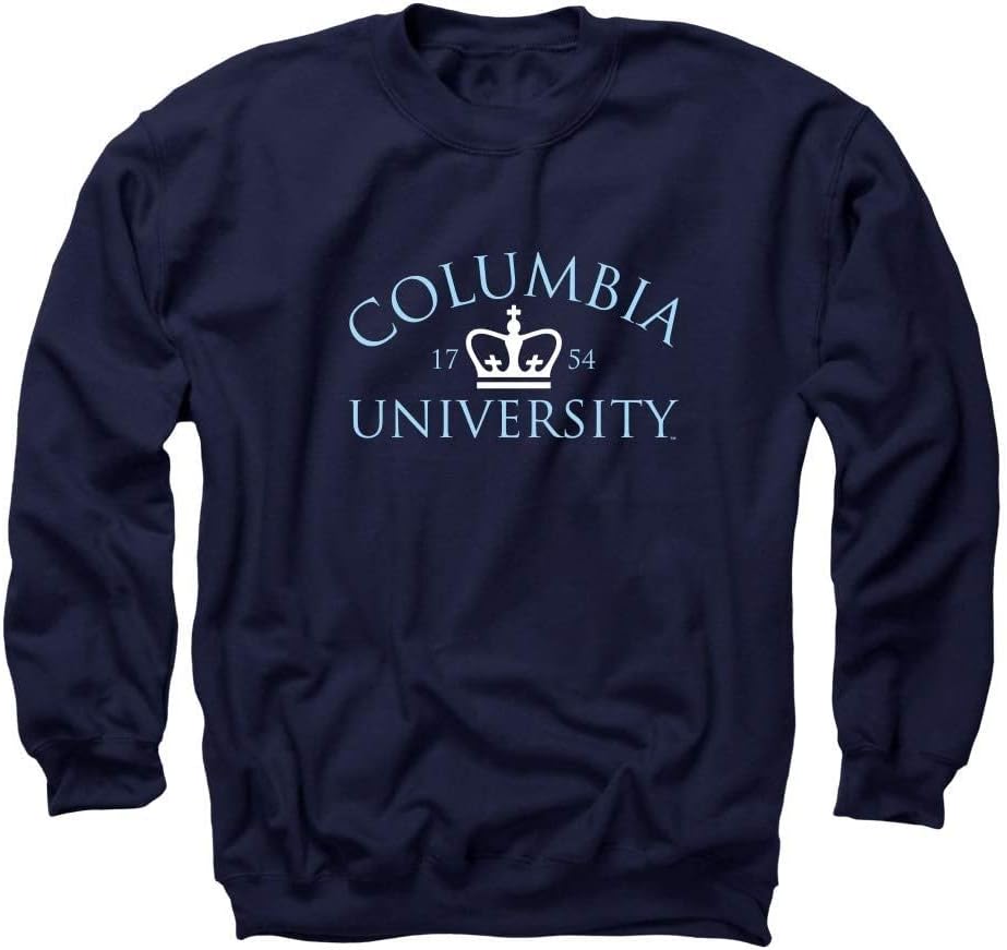 Columbia Univ. Crown Logo Sweatshirt - Stay Classic!
