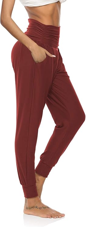 DIBAOLONG Womens Yoga Sweatpants Comfy Lounge Pants with Pockets