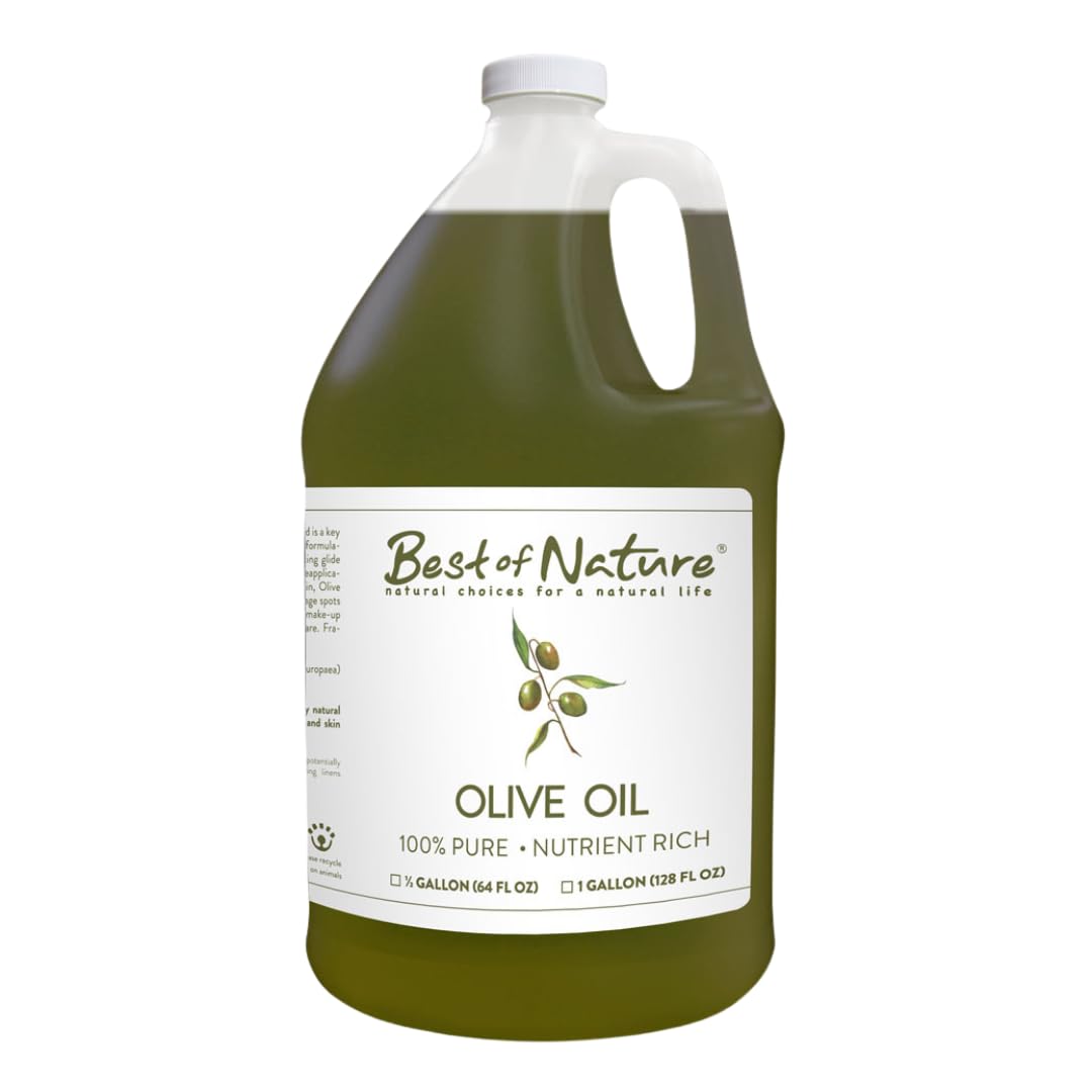 Best of Nature 100% Pure Olive Massage Oil for Skin & Hair