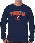 Campus Colors Adult Arch & Logo Gameday Crewneck Sweatshirt