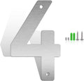 28 Inch Stainless Steel Floating Address Numbers - Modern Outdoor Sign