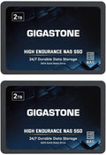 Gigastone 2TB NAS SSD Drive (2-Pack) - High Endurance NAS Storage