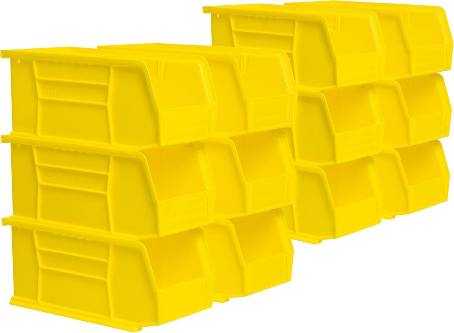Akro-Mils Stackable Plastic Storage Bins for Home Organization