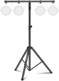DJ Light Stand Metal T-Bar Stage Stand for Par Lights Tripod