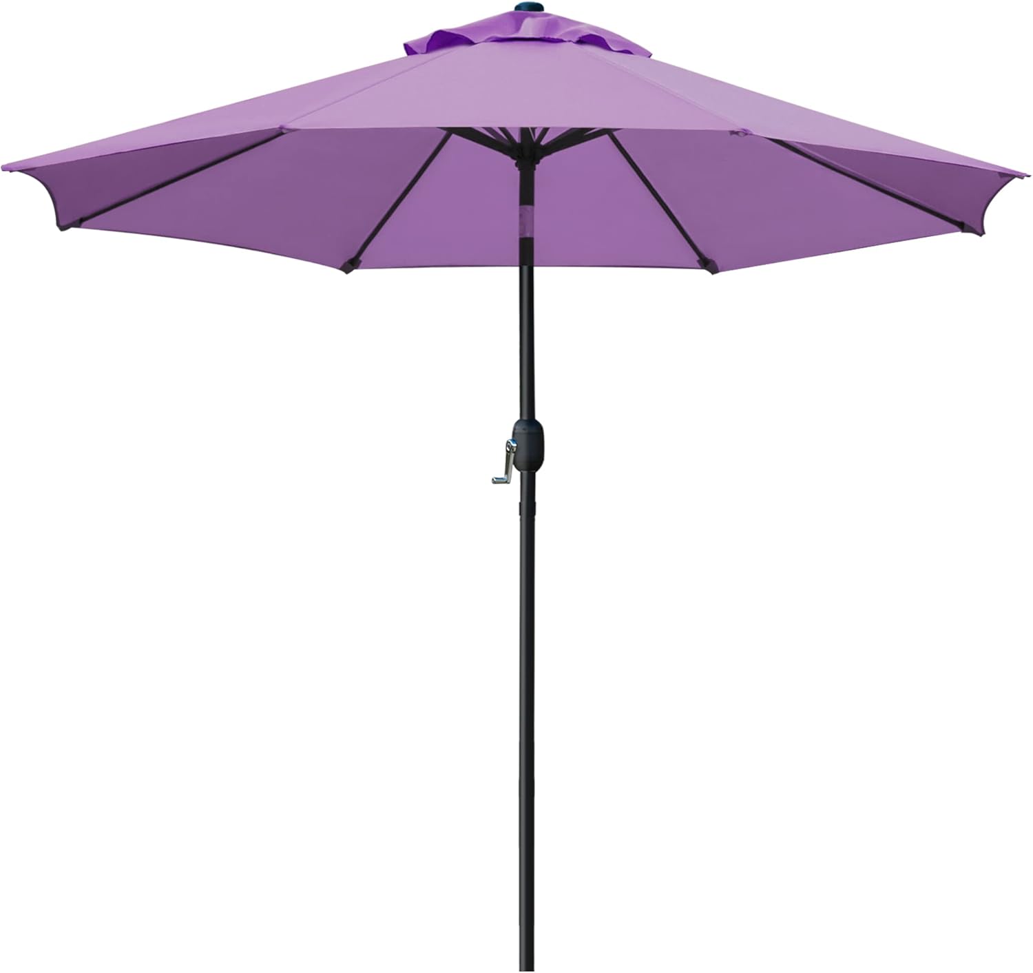 Sunnyglade 9ft Patio Umbrella with 8 Sturdy Ribs for Shade
