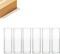 WGVI Hurricane Candle Holder Sleeve - Clear Glass Set